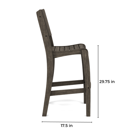 Asheville Barstool-DIMENSION-SIDE