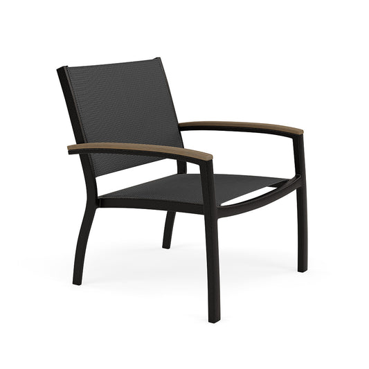 Mission Stackable Sling Club Chair