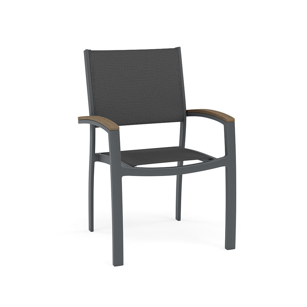 Mission Stackable Sling Dining Chair