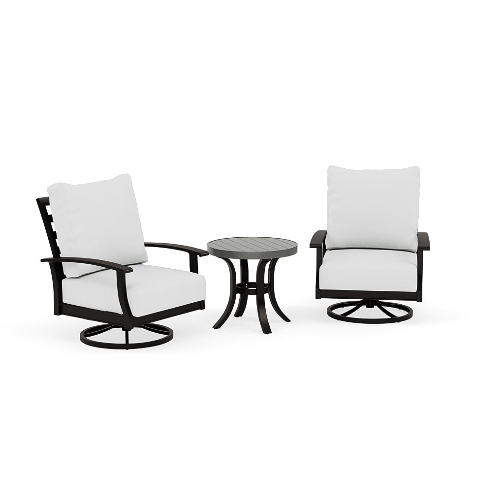 Newport Club Swivel Chair Set