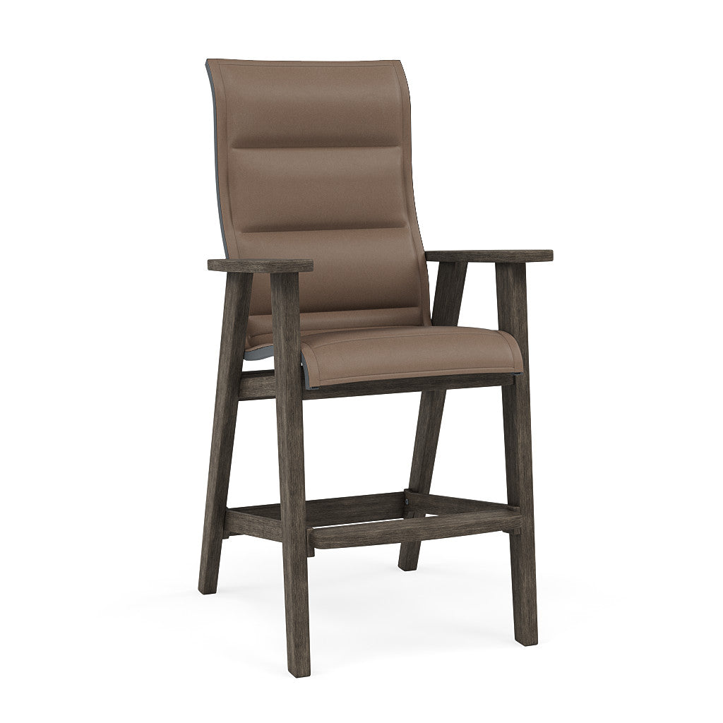 Patriot High Back Padded Sling Barstool