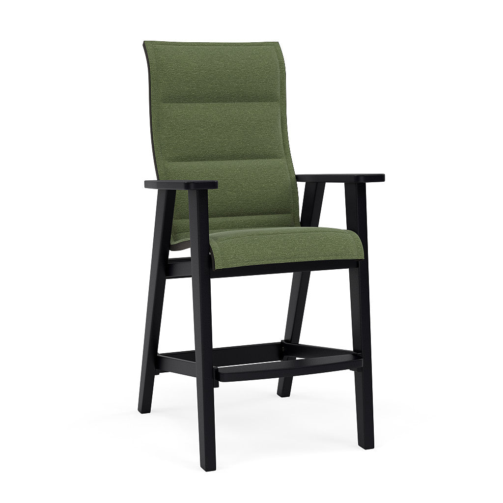 Patriot High Back Padded Sling Barstool