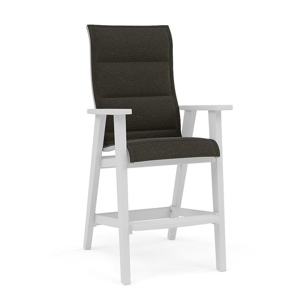Patriot High Back Padded Sling Barstool