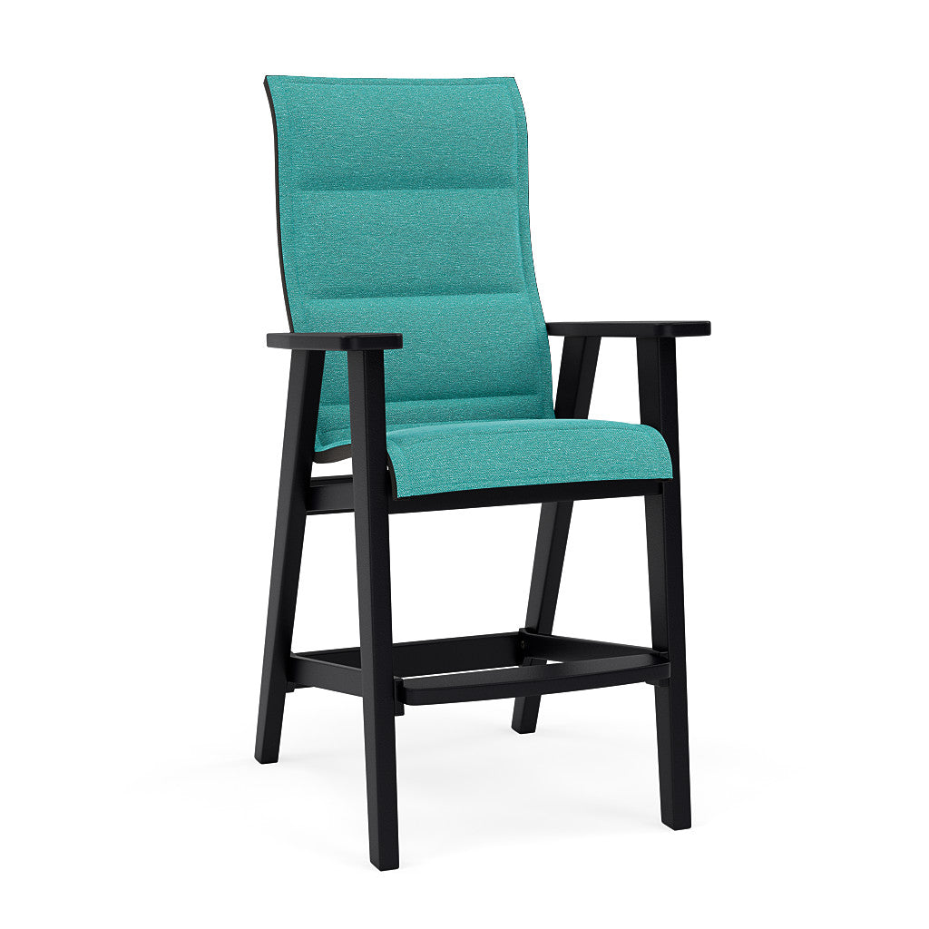 Patriot High Back Padded Sling Barstool