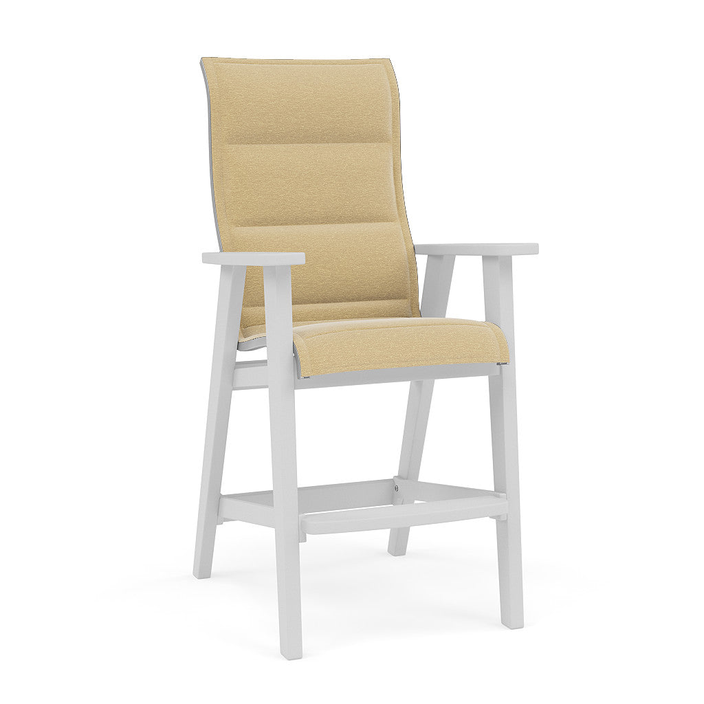 Patriot High Back Padded Sling Barstool