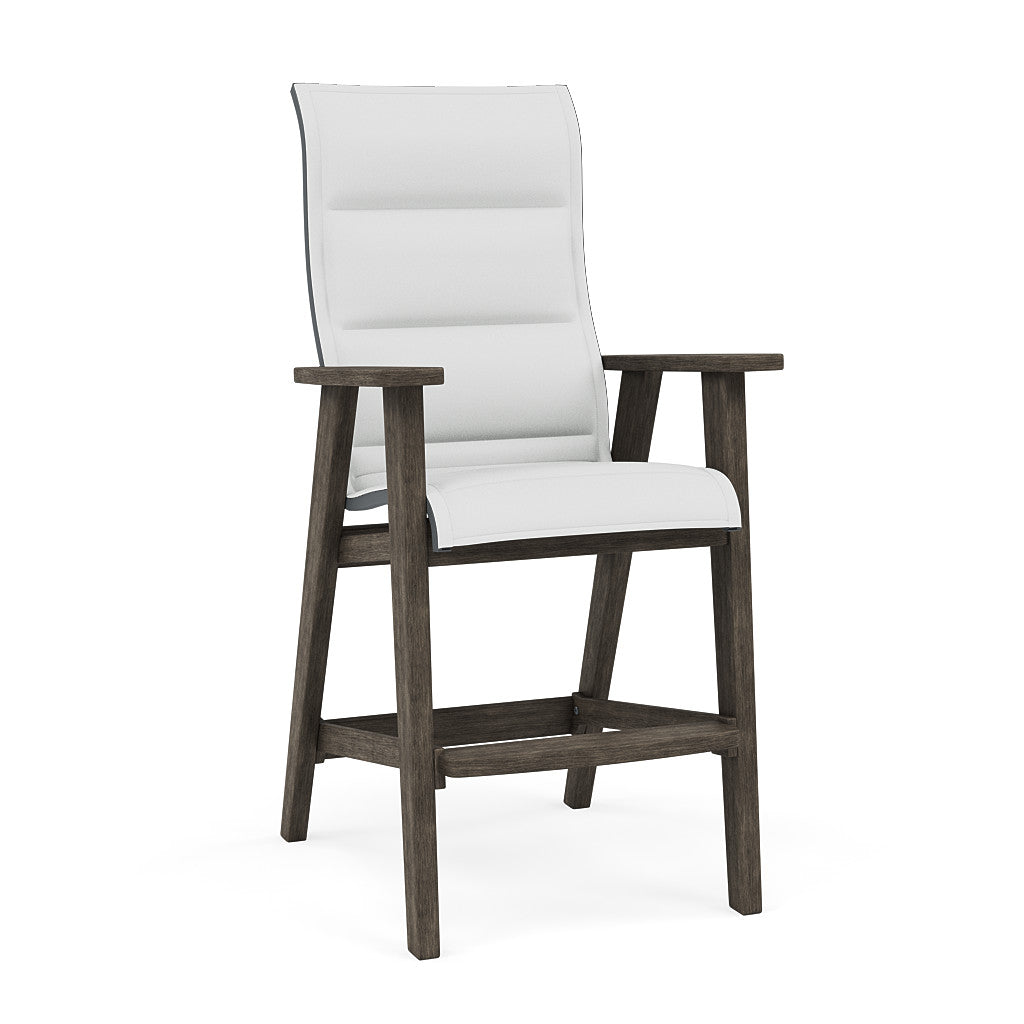 Patriot High Back Padded Sling Barstool