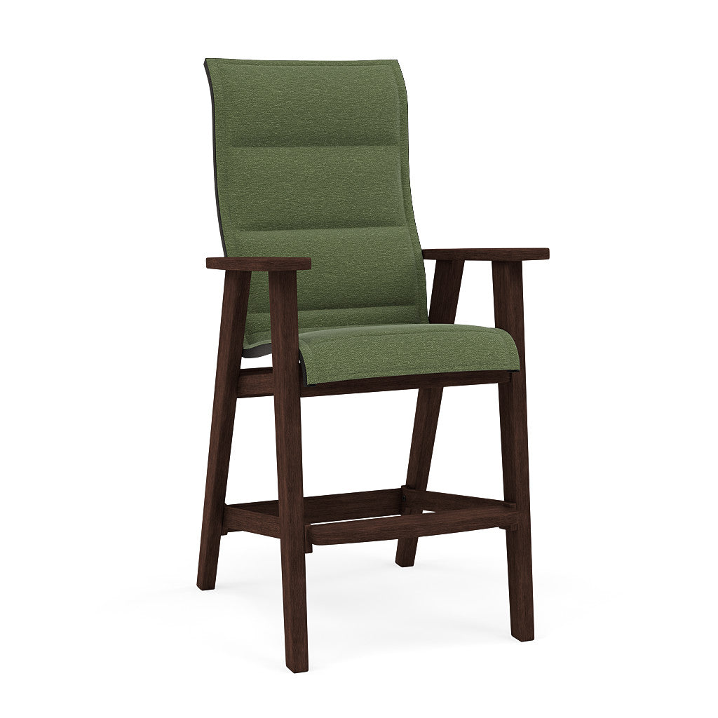 Patriot High Back Padded Sling Barstool