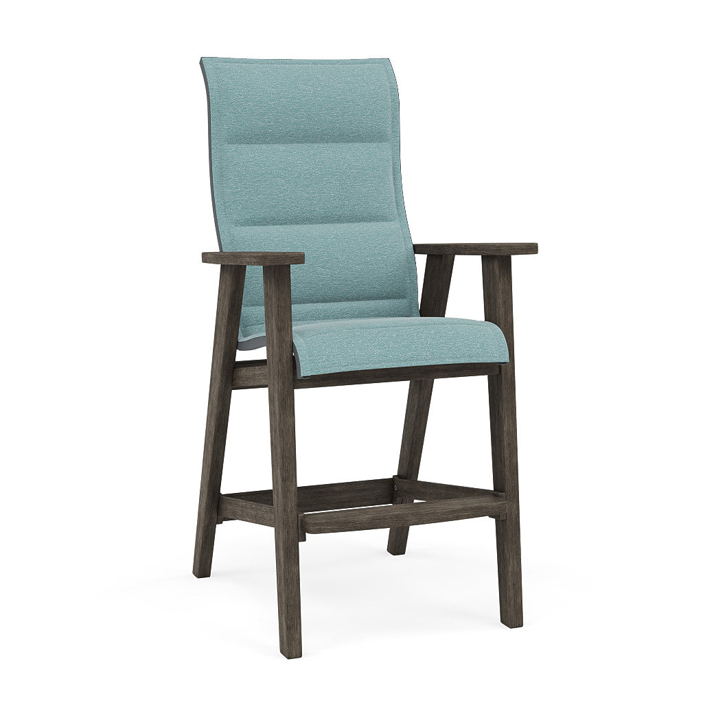 Patriot High Back Padded Sling Barstool