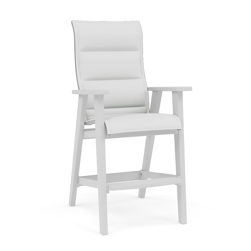 Patriot High Back Padded Sling Barstool