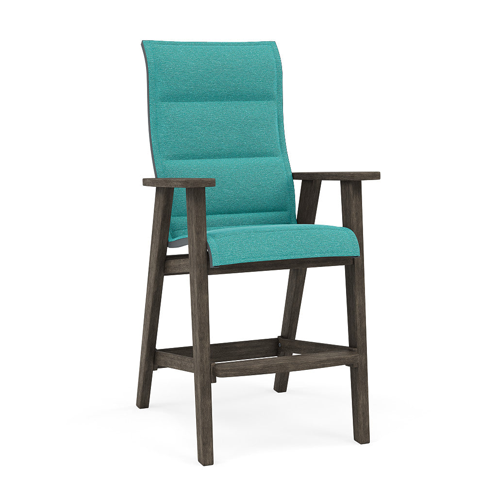 Patriot High Back Padded Sling Barstool