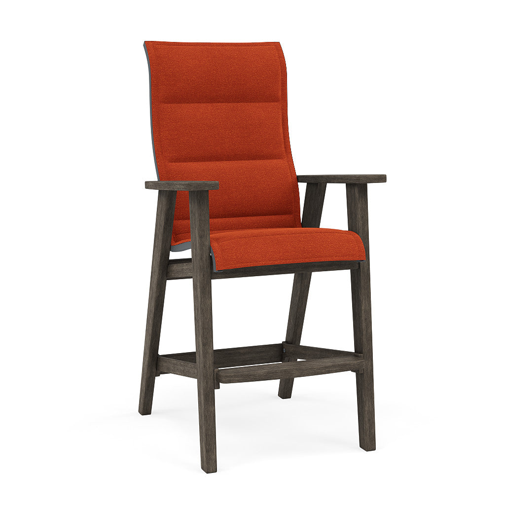 Patriot High Back Padded Sling Barstool