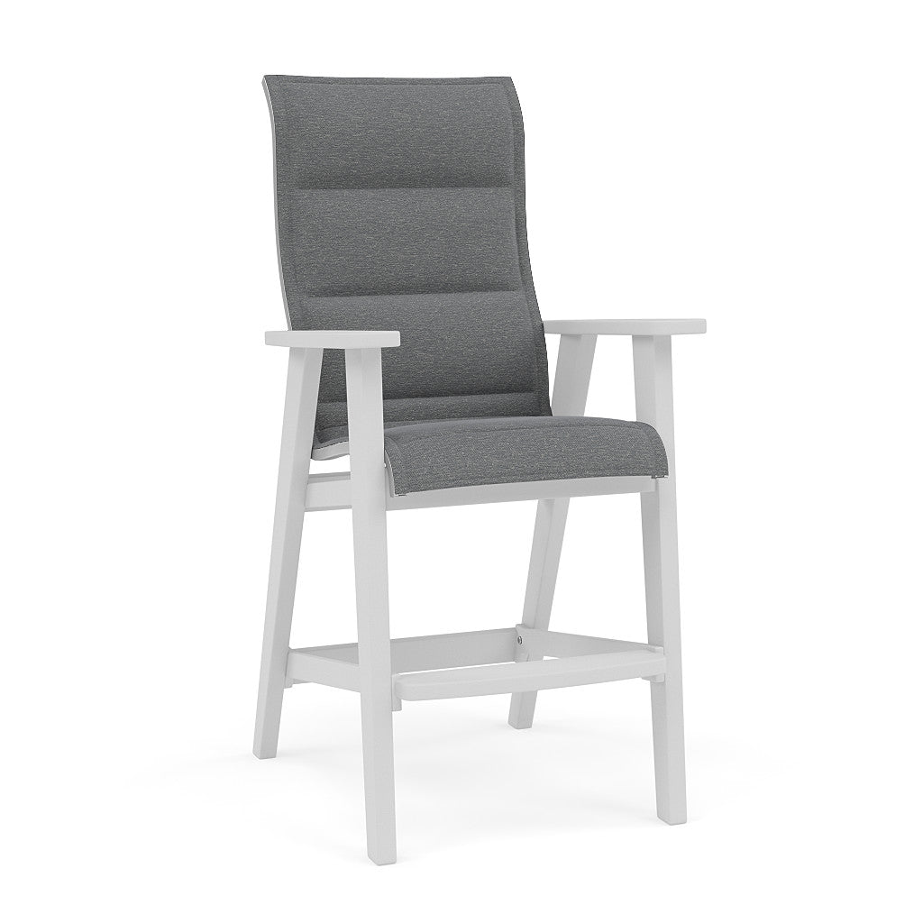 Patriot High Back Padded Sling Barstool