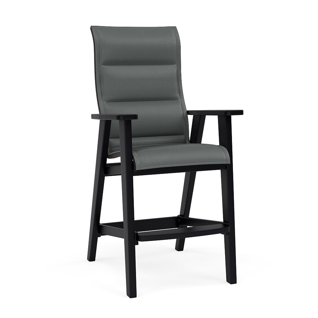 Patriot High Back Padded Sling Barstool