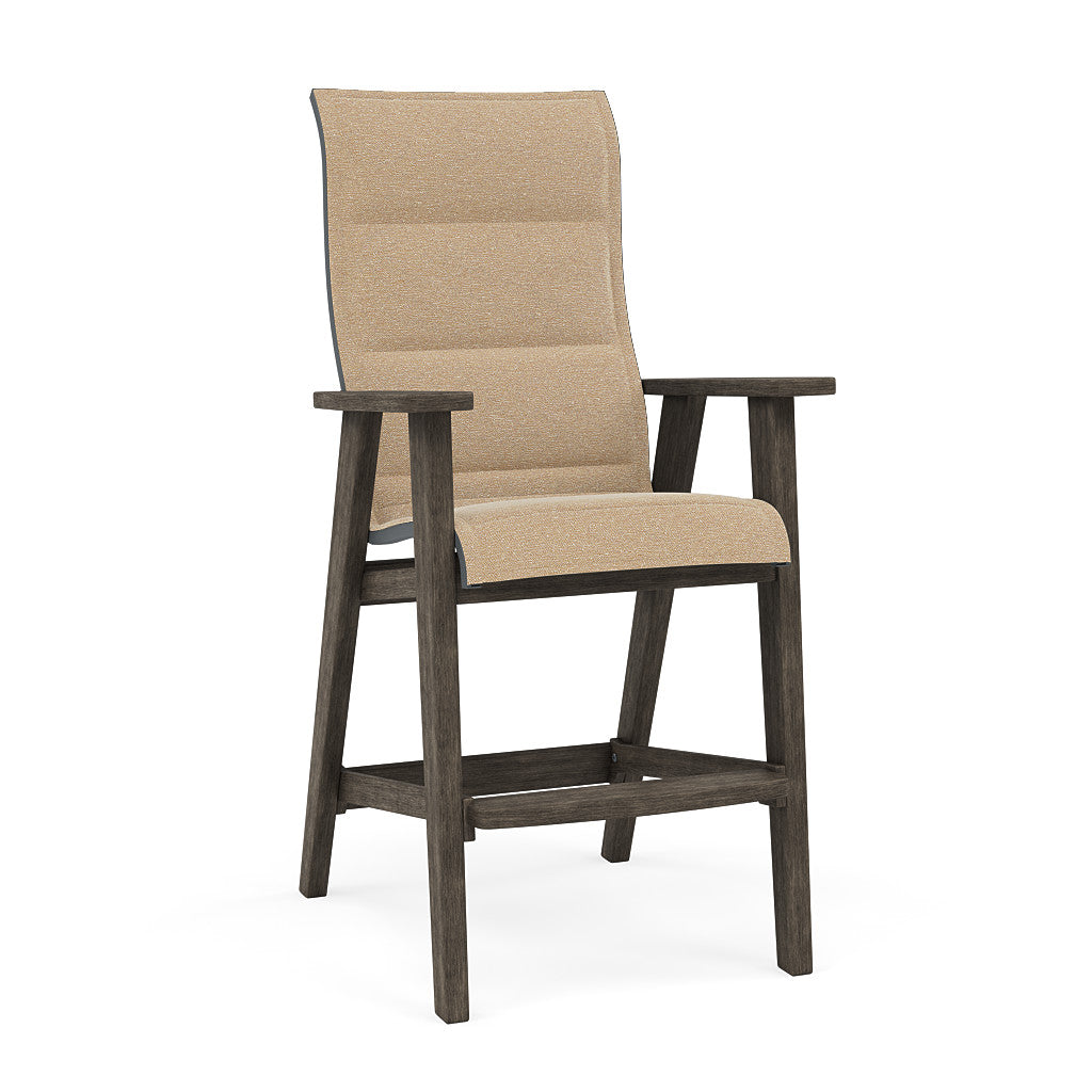 Patriot High Back Padded Sling Barstool