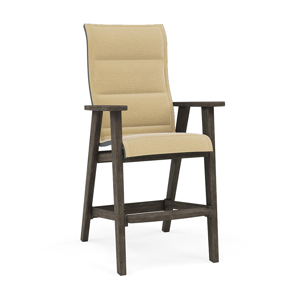 Patriot High Back Padded Sling Barstool