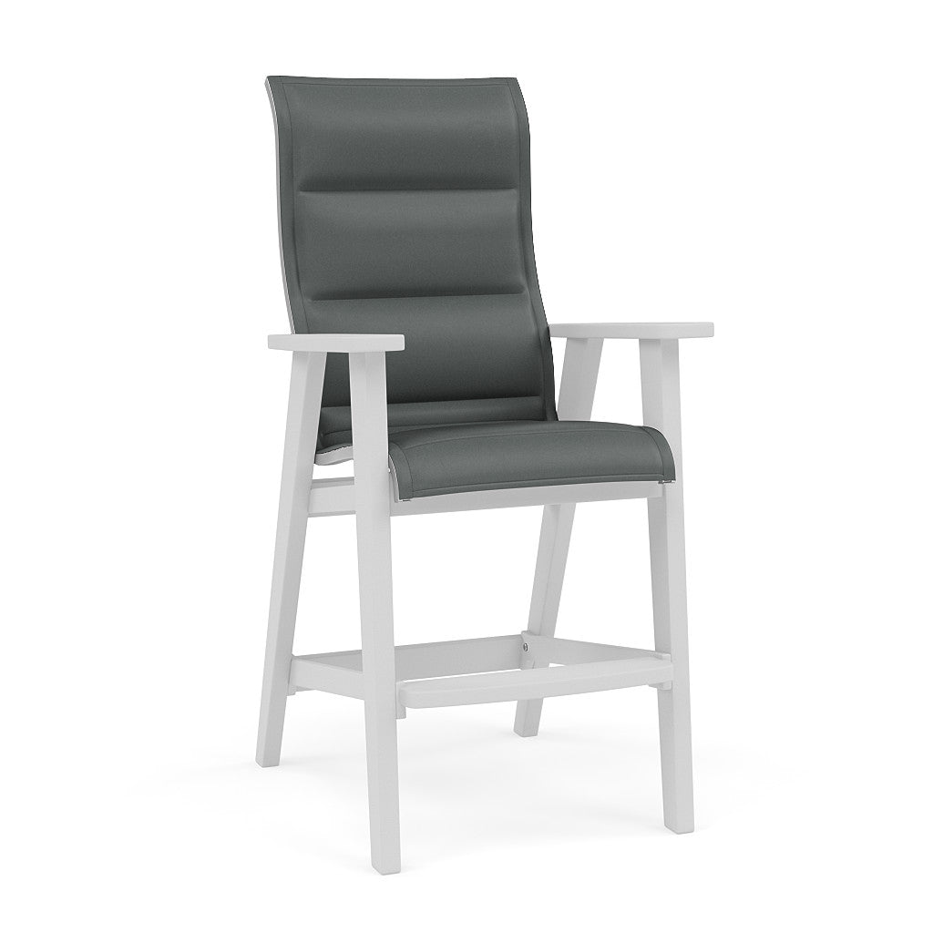 Patriot High Back Padded Sling Barstool