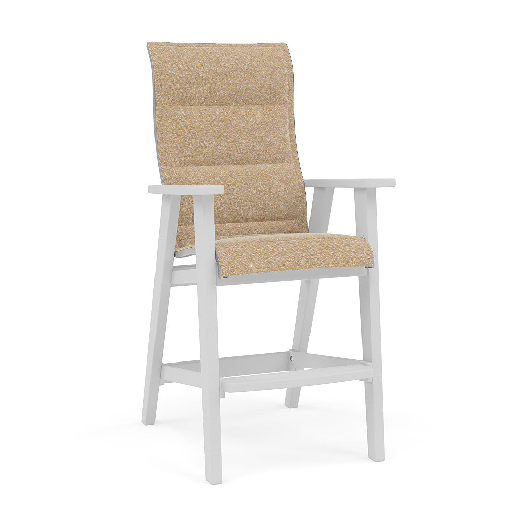 Patriot High Back Padded Sling Barstool
