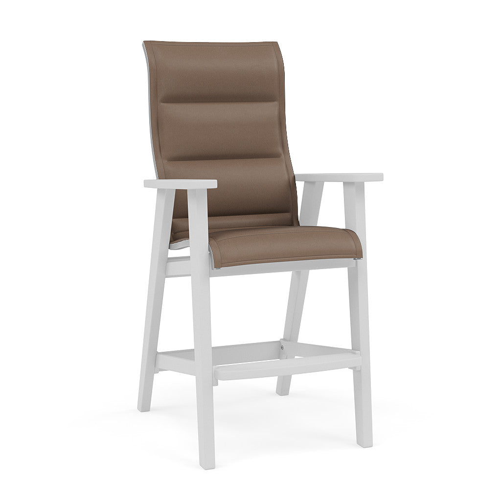 Patriot High Back Padded Sling Barstool