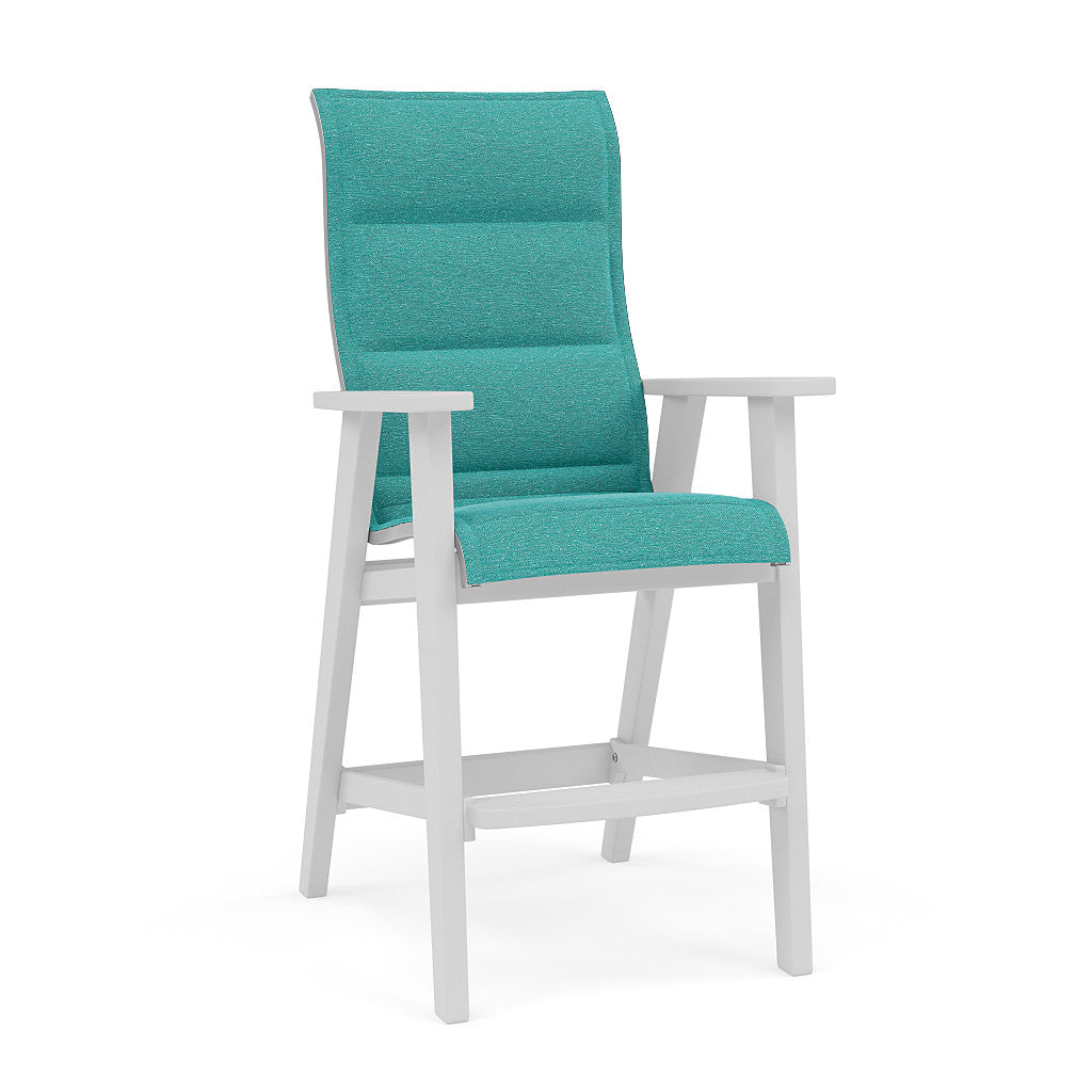 Patriot High Back Padded Sling Barstool