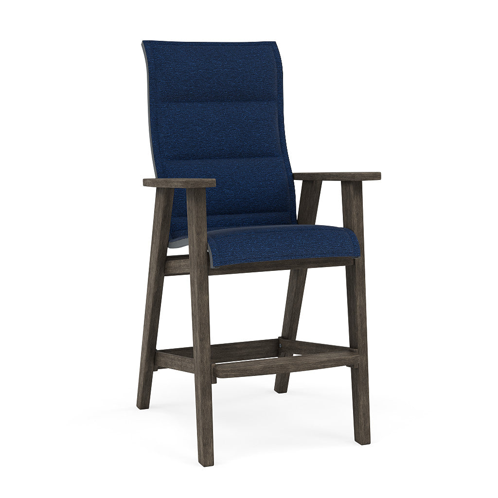 Patriot High Back Padded Sling Barstool