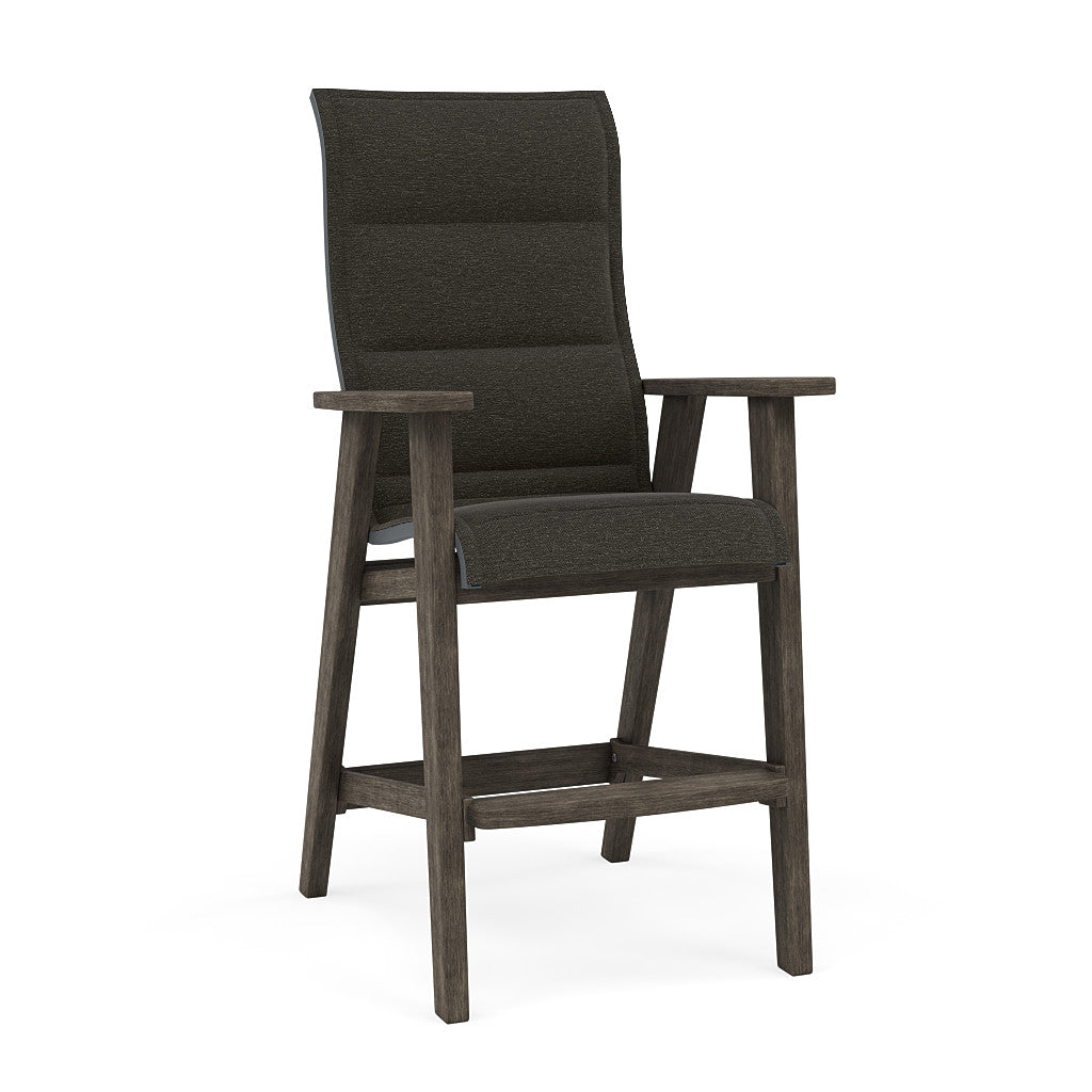 Patriot High Back Padded Sling Barstool