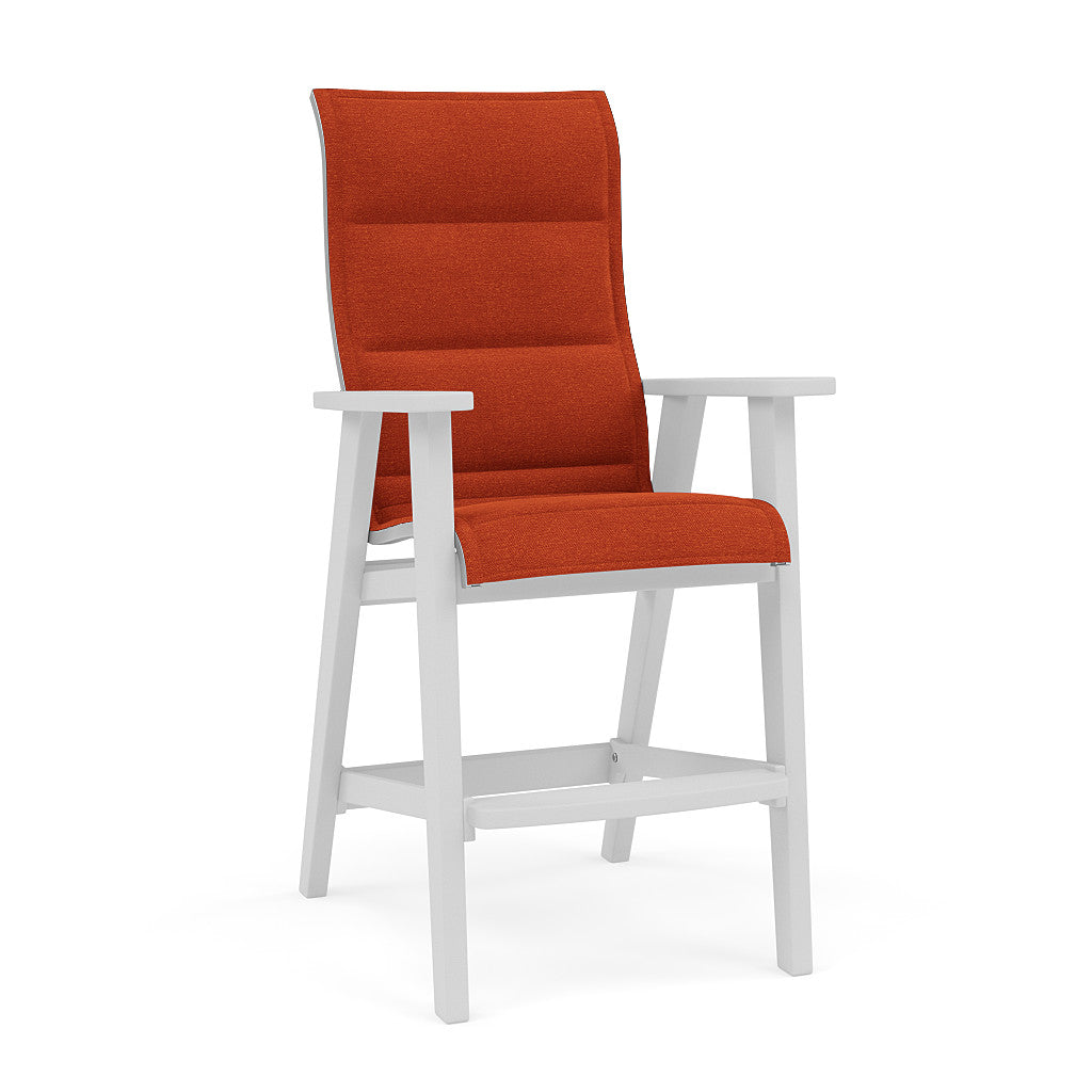 Patriot High Back Padded Sling Barstool
