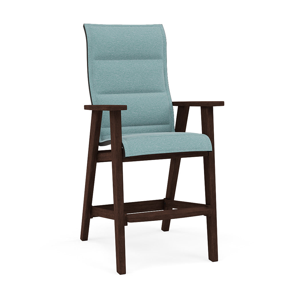 Patriot High Back Padded Sling Barstool