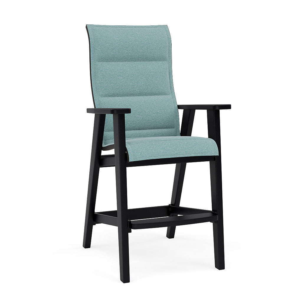 Patriot High Back Padded Sling Barstool