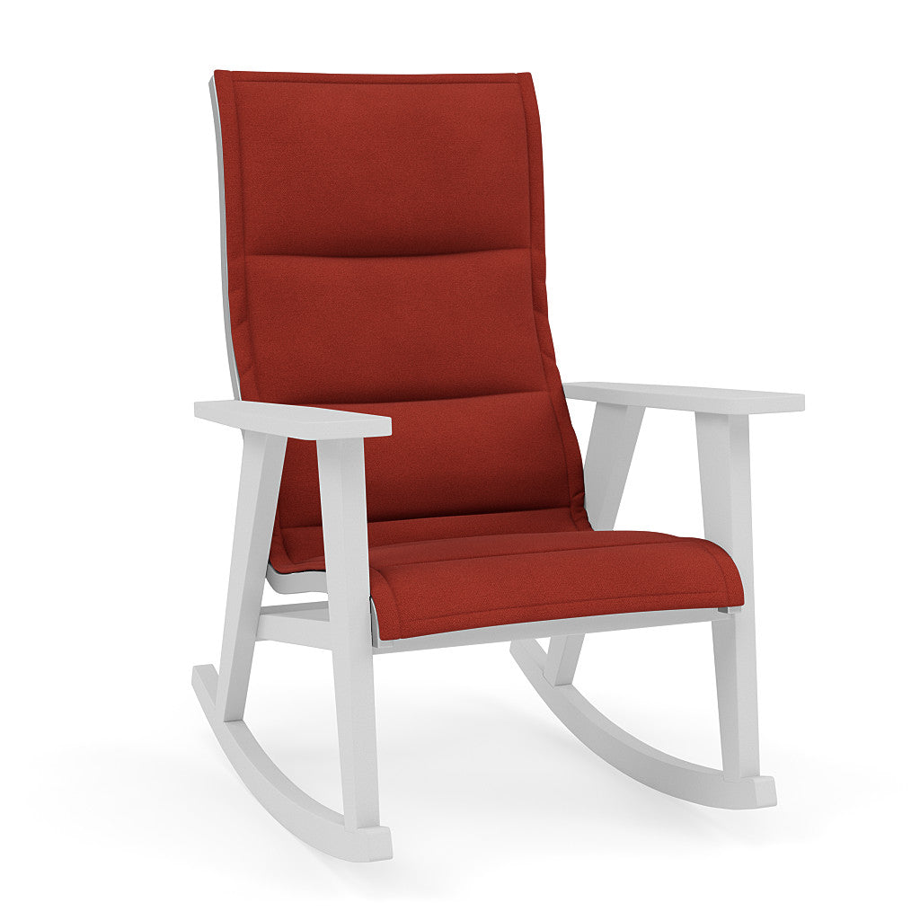 Patriot High Back Padded Sling Rocking Chair