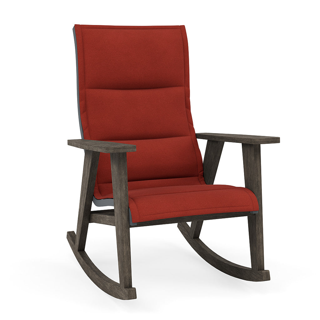 Patriot High Back Padded Sling Rocking Chair