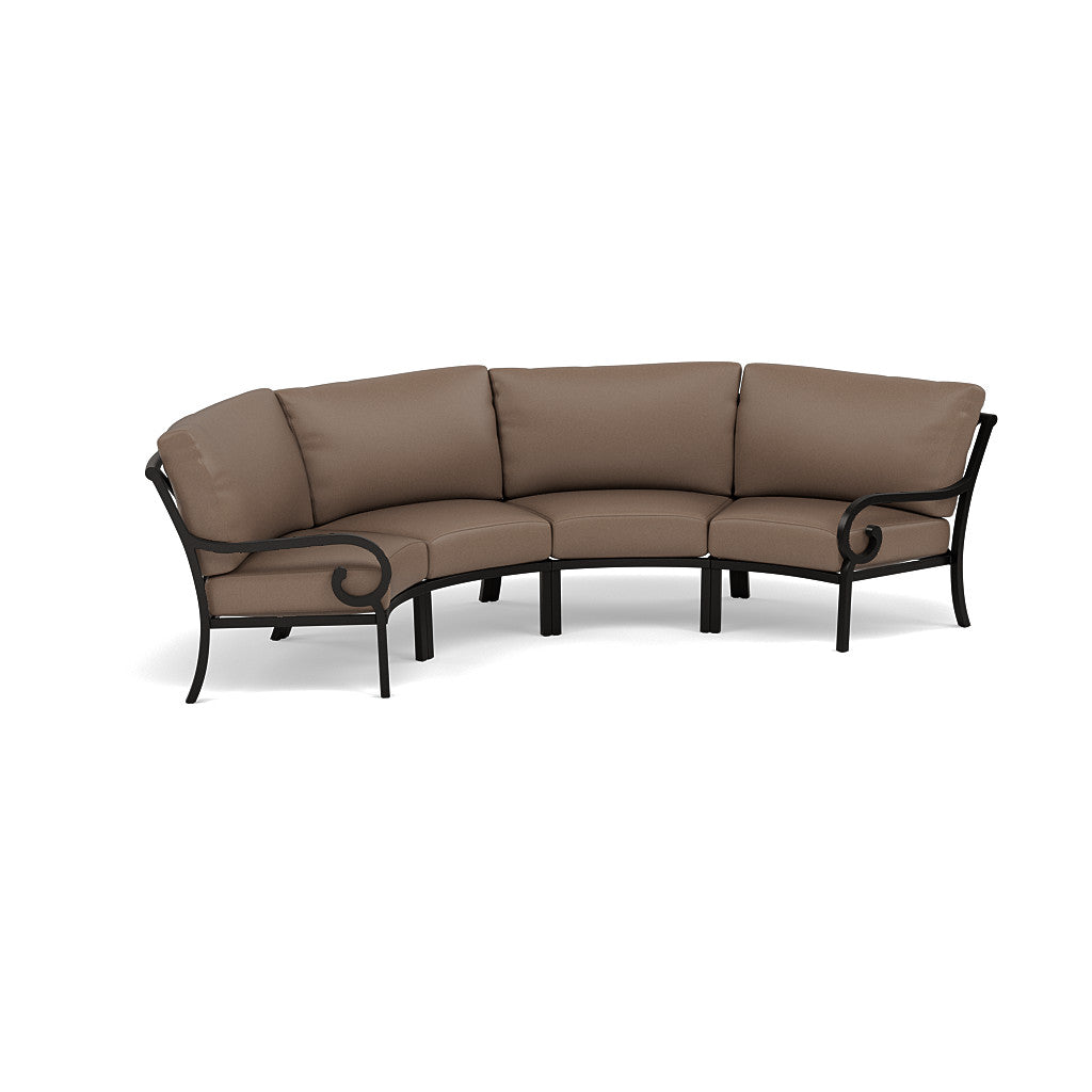 Rancho 4 Piece Curved Sectional