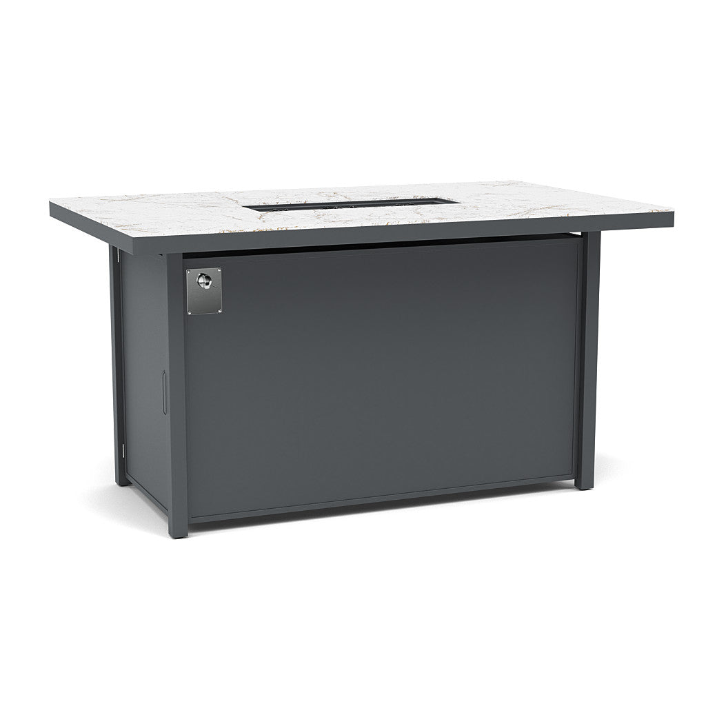 72" x 42" Balcony Fire Pit Table - Multiple Colors and Top Patterns
