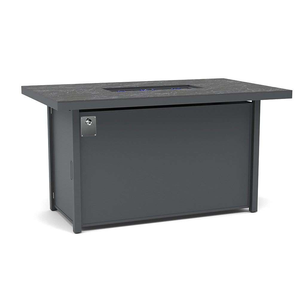 72" x 42" Balcony Fire Pit Table - Multiple Colors and Top Patterns