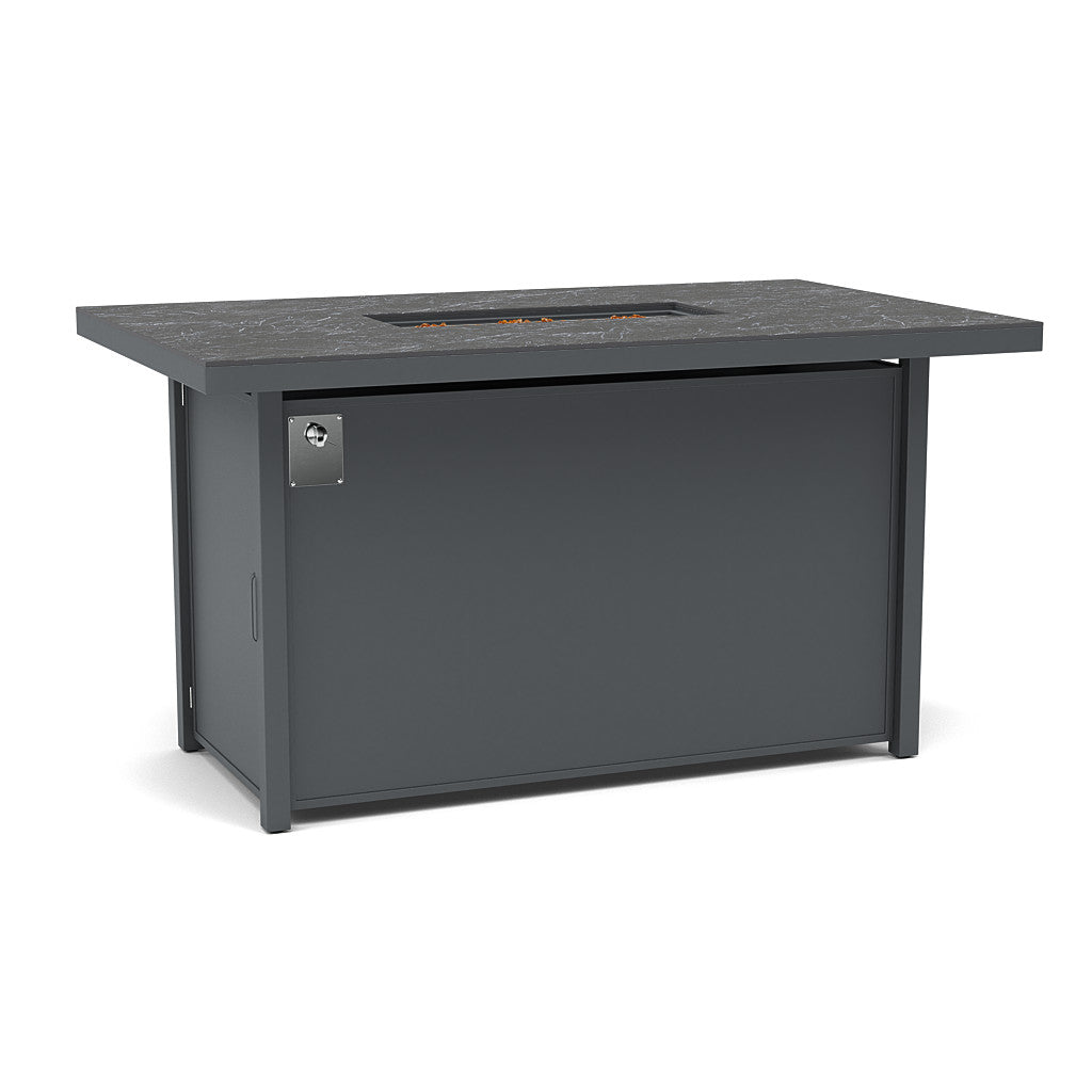 72" x 42" Balcony Fire Pit Table - Multiple Colors and Top Patterns