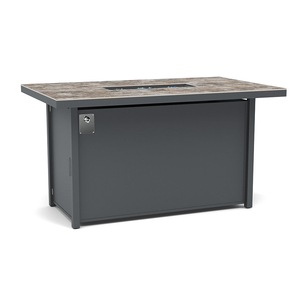 72" x 42" Balcony Fire Pit Table - Multiple Colors and Top Patterns
