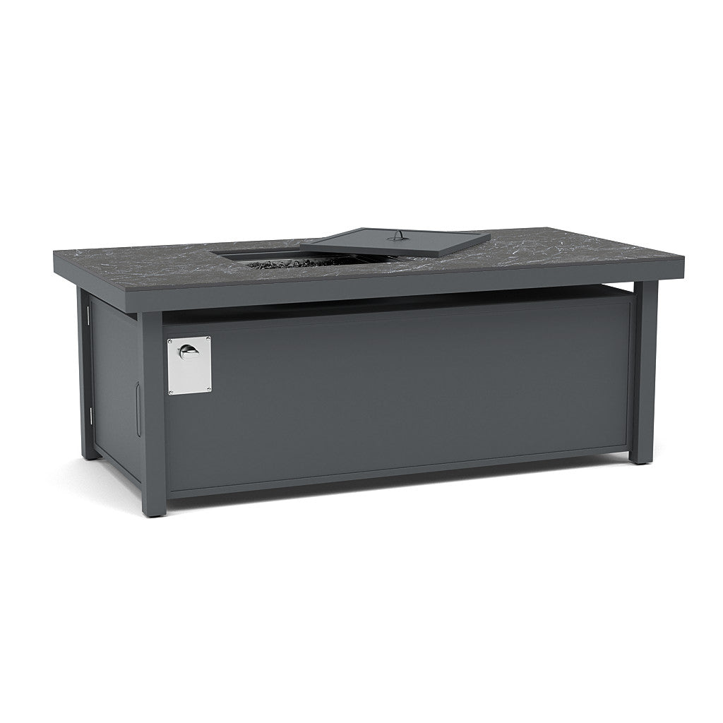 60"X30" Rectangular Fire Pit Table - Multiple Colors and Top Patterns