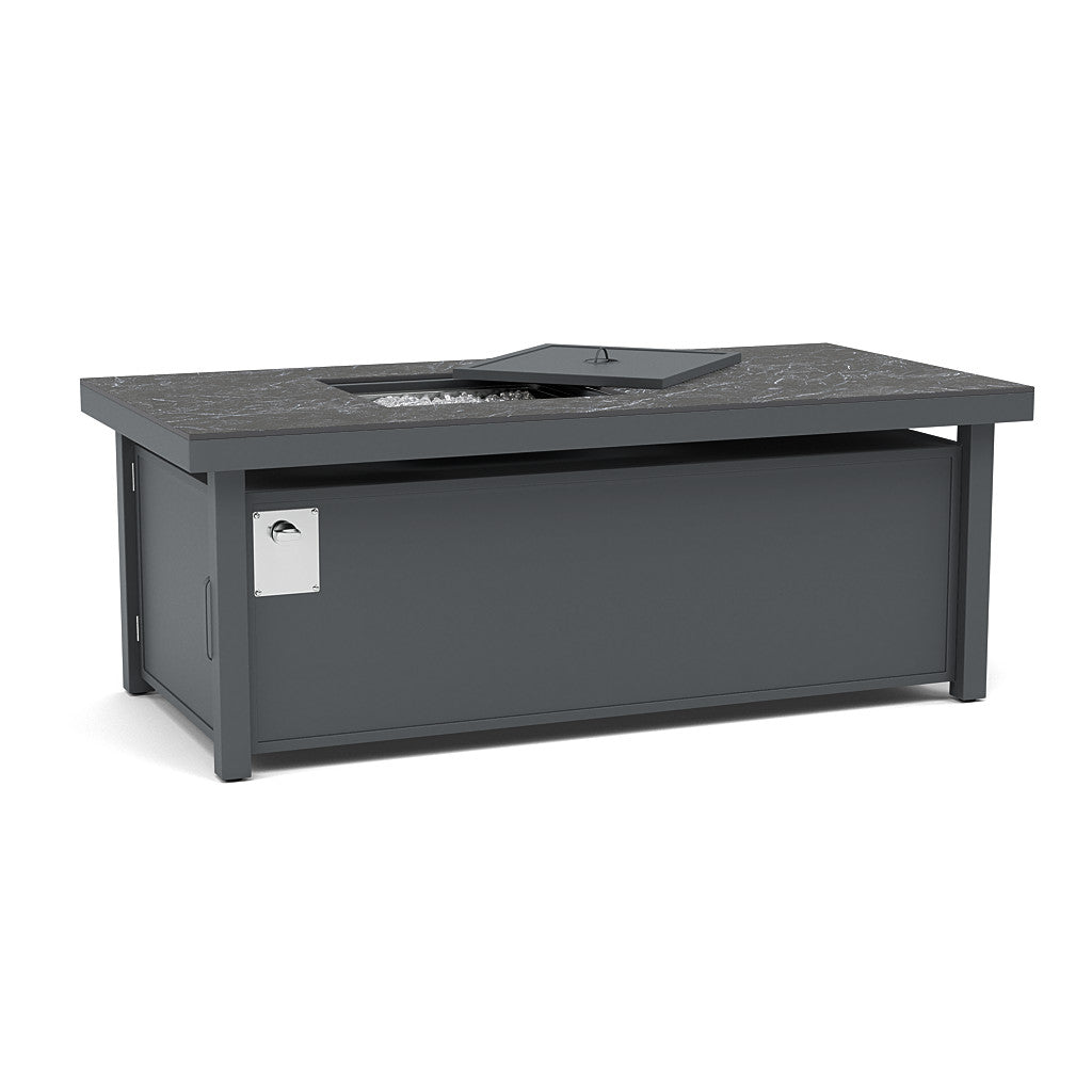 60"X30" Rectangular Fire Pit Table - Multiple Colors and Top Patterns