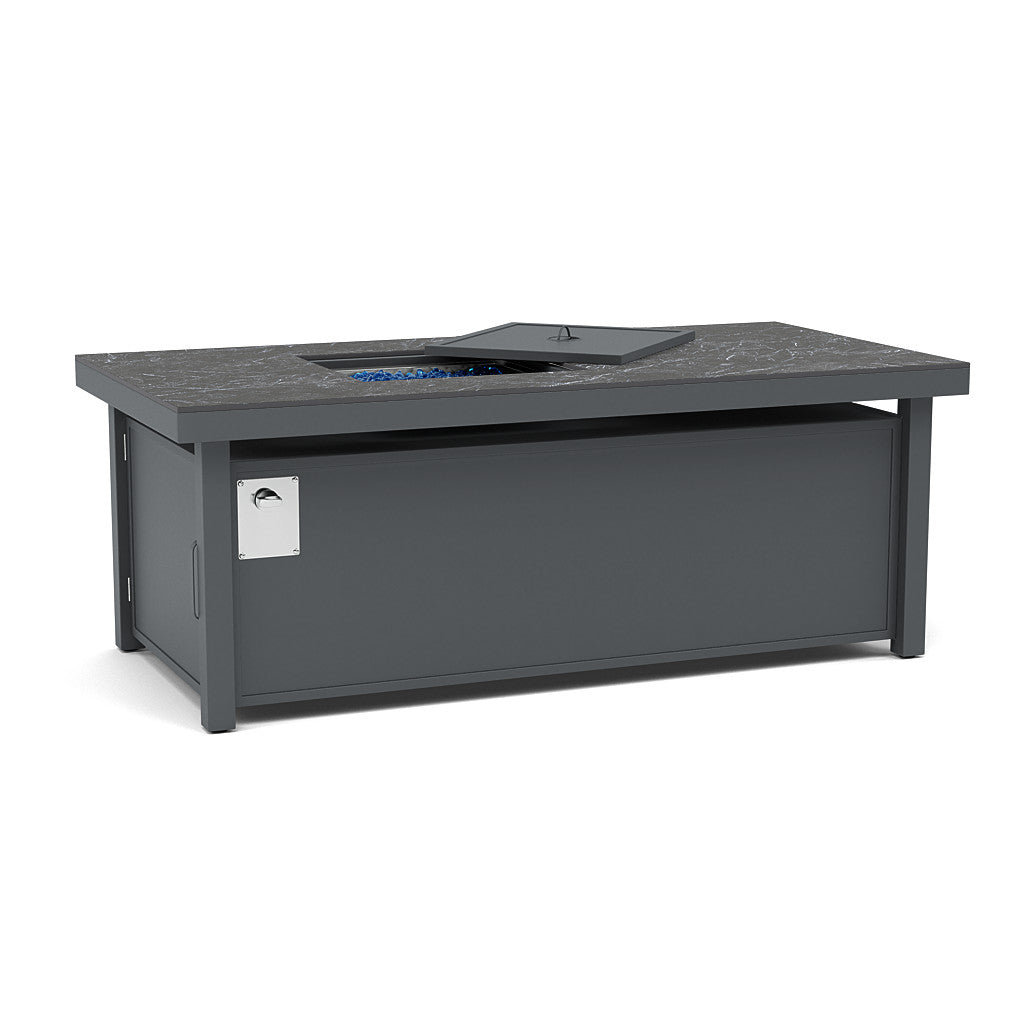 60"X30" Rectangular Fire Pit Table - Multiple Colors and Top Patterns