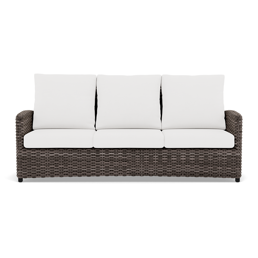 Malibu Sofa Featuring “Blanco” Solution-Dyed Polyester Cushions