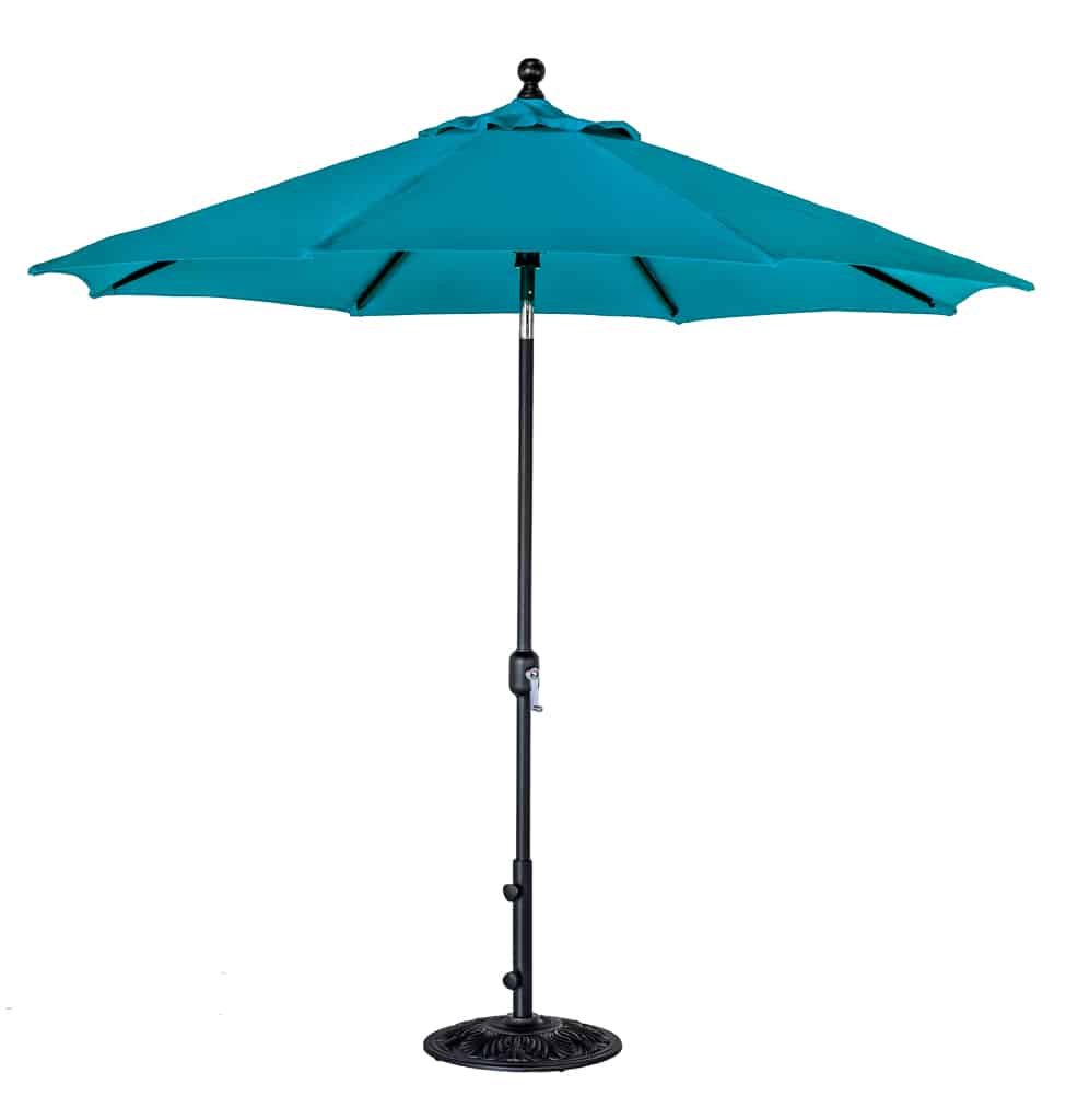 galtech patio umbrella 9' Deluxe Galtech Auto Tilt Umbrella