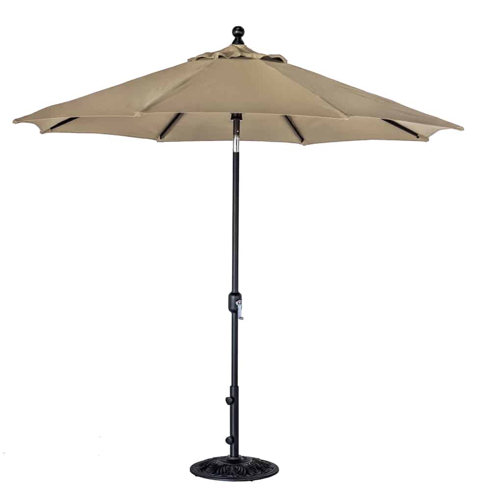 9' Deluxe Galtech Auto Tilt Umbrella