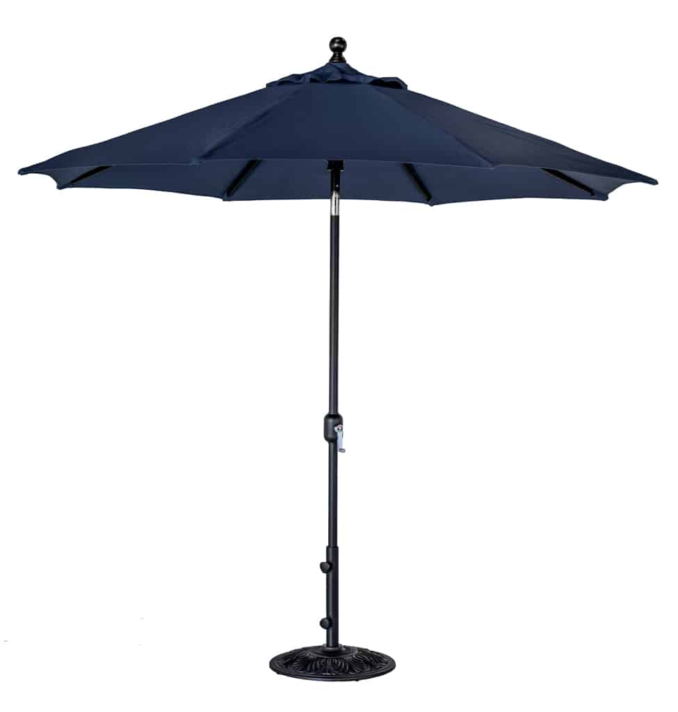 9' Deluxe Galtech Auto Tilt Umbrella