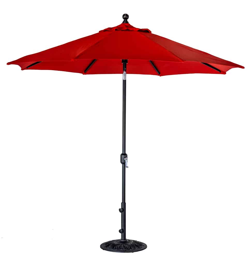 9' Deluxe Galtech Auto Tilt Umbrella