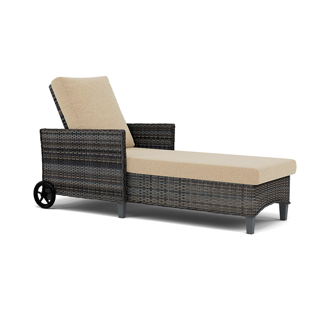 Paddy O' Furniture Inverness Chaise Lounge with Bamboo Cushion