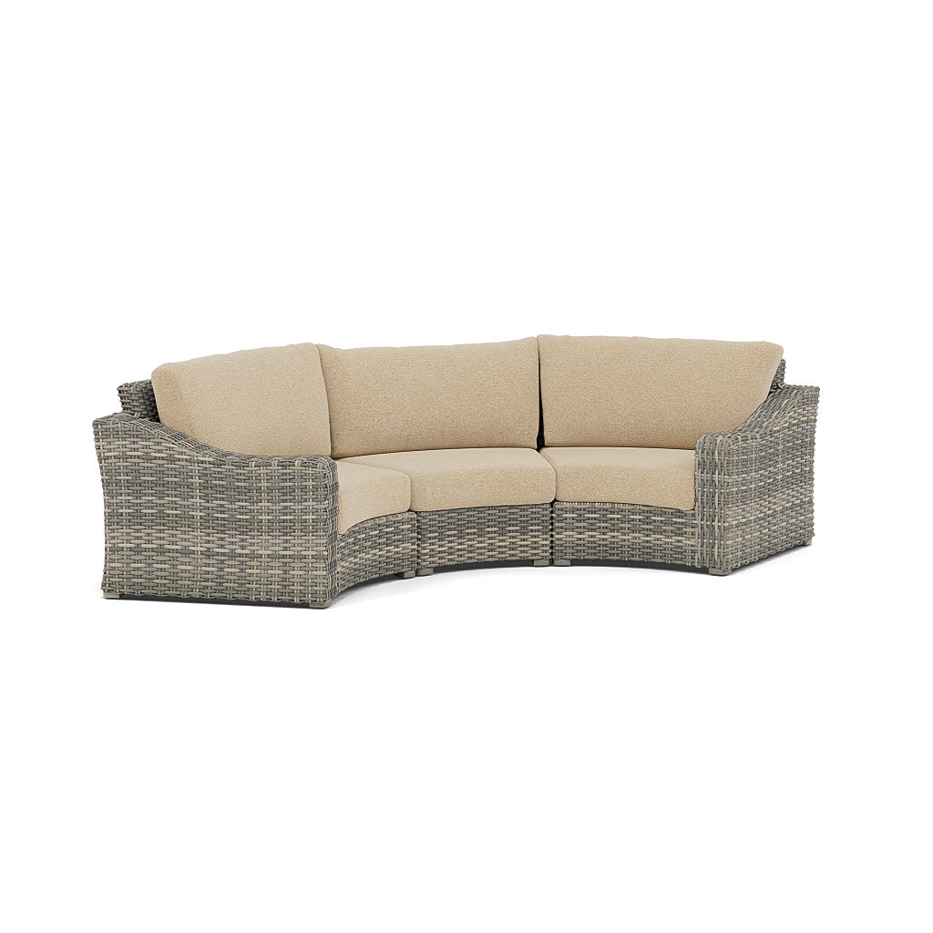 Loire Valley 3 Piece Curved Sectional