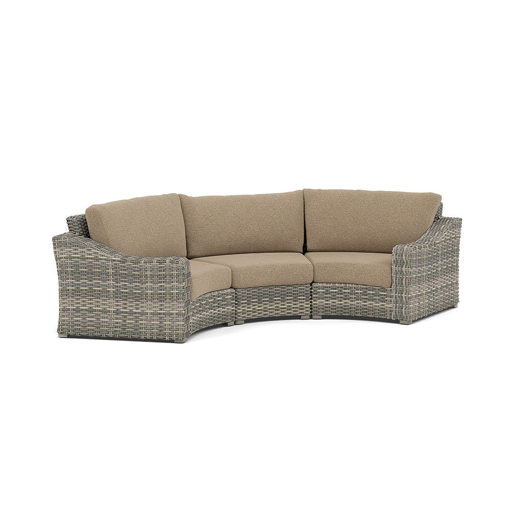 Loire Valley 3 Piece Curved Sectional