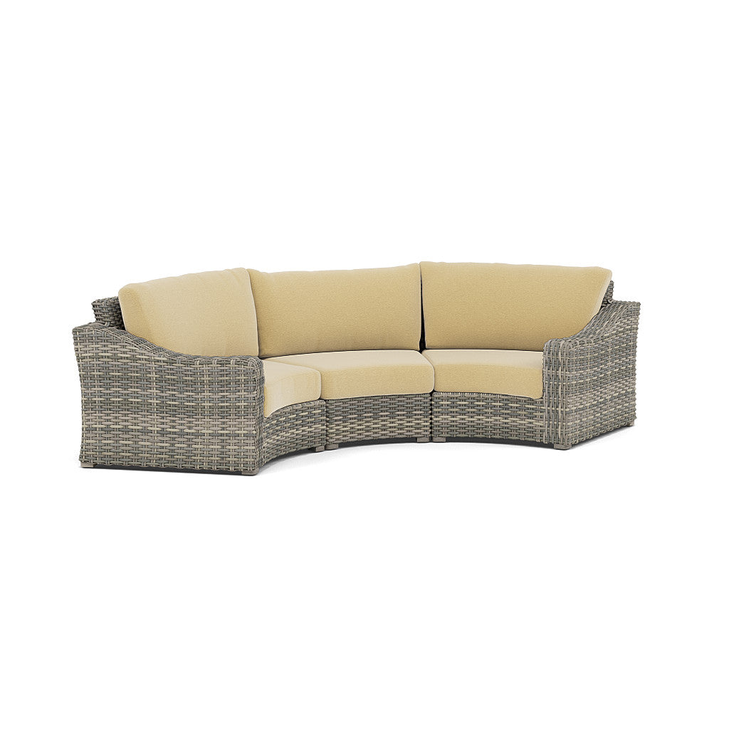 Loire Valley 3 Piece Curved Sectional