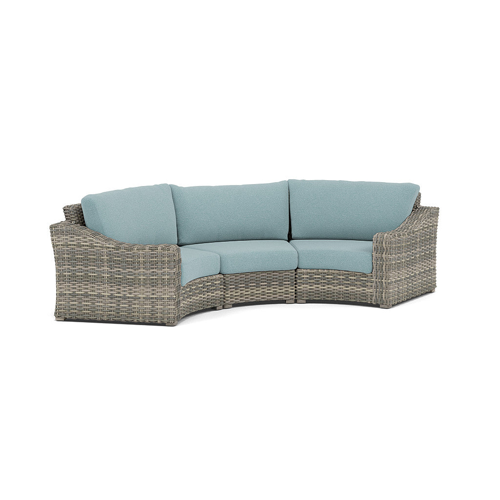 Loire Valley 3 Piece Curved Sectional