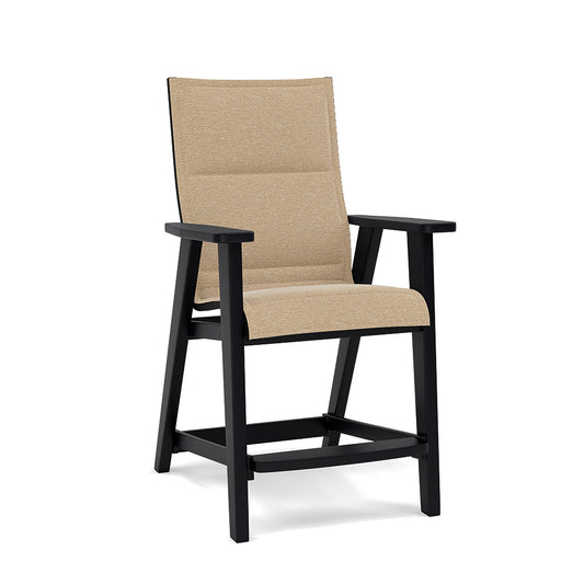 Patriot Low Back Padded Sling Balcony Barstool