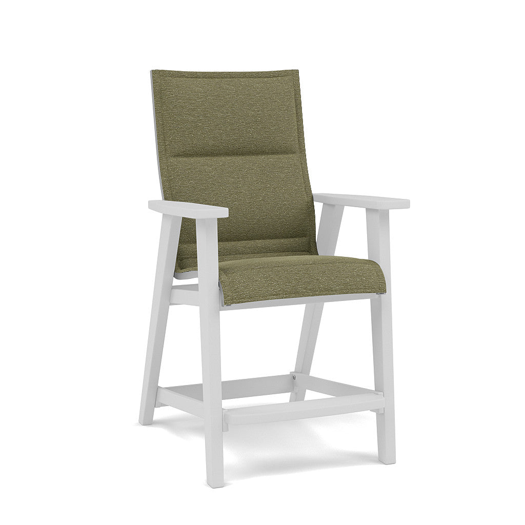 Patriot Low Back Padded Sling Balcony Barstool